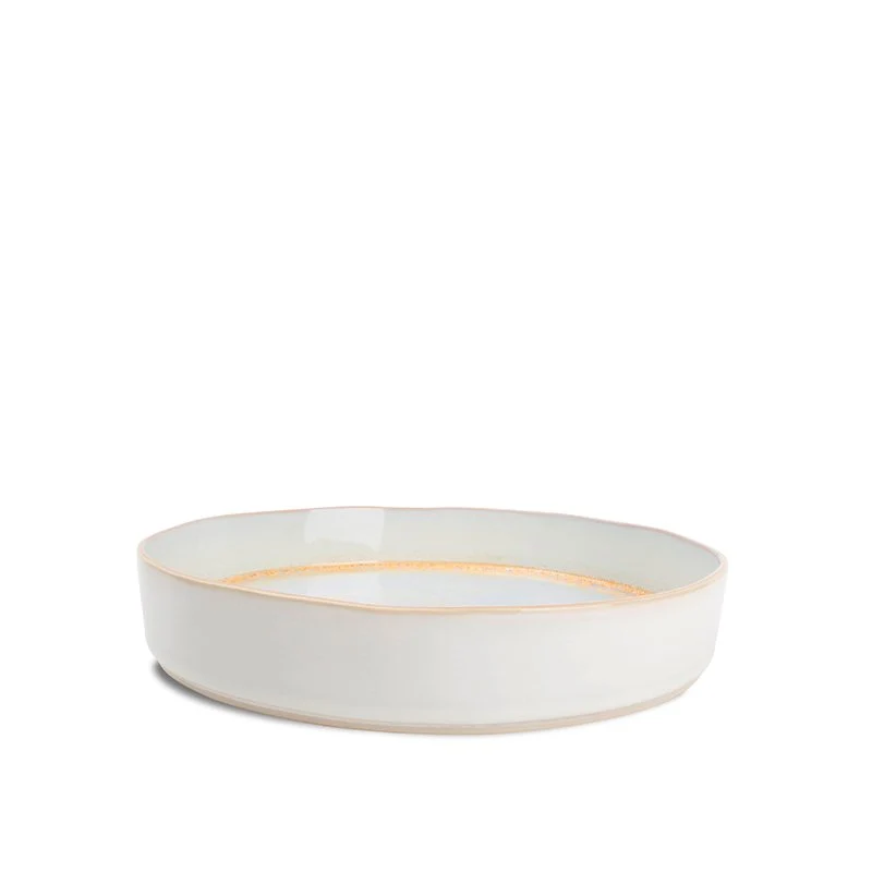 23.5 cm - Glister Piatto Fondo In Gres - Set 6 Pz
