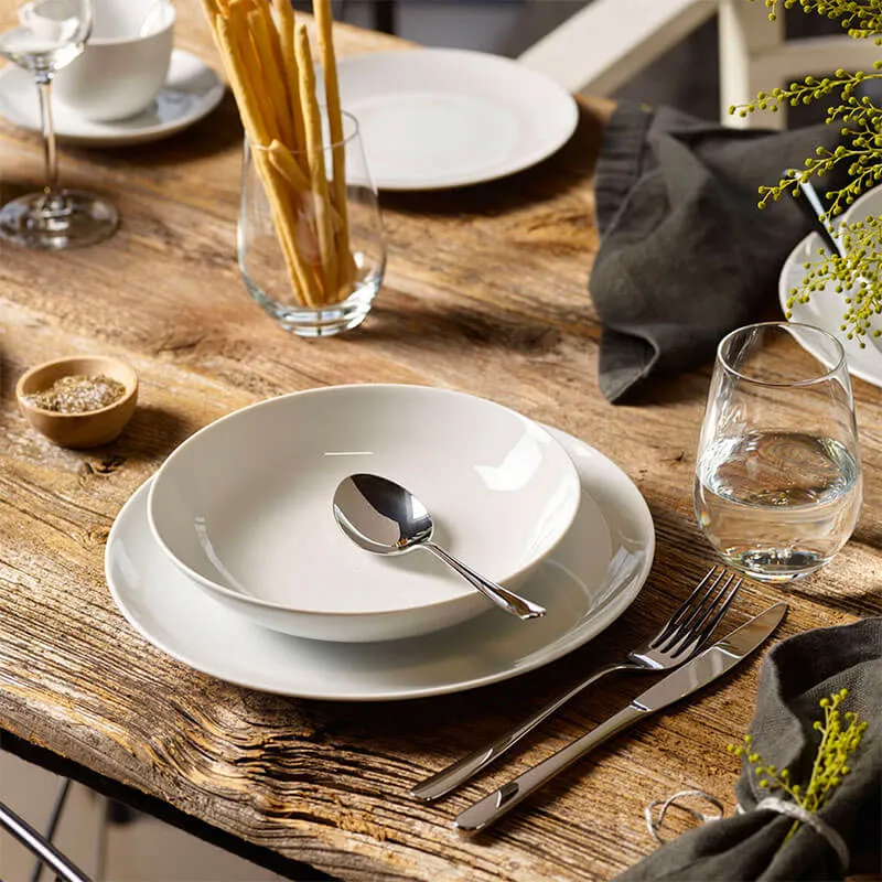Vivo New Fresh Servizio Piatti In Porcellana - Set 12 Pz
