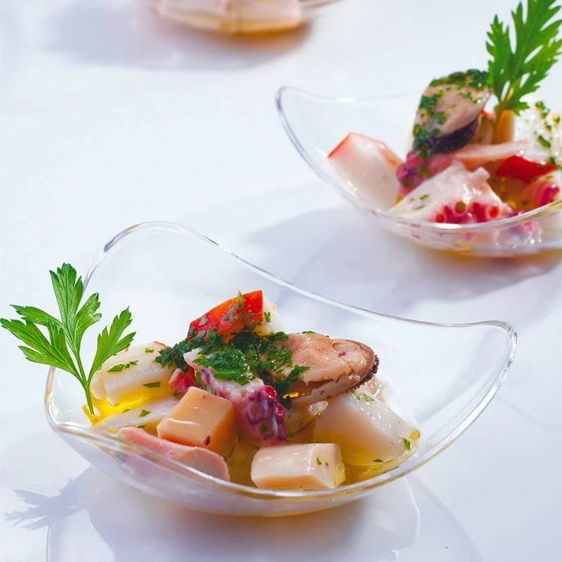 8.5 cm - Tableware, Buffet & Display Coppetta Monoporzione In Polistirolo - Set 100 Pz