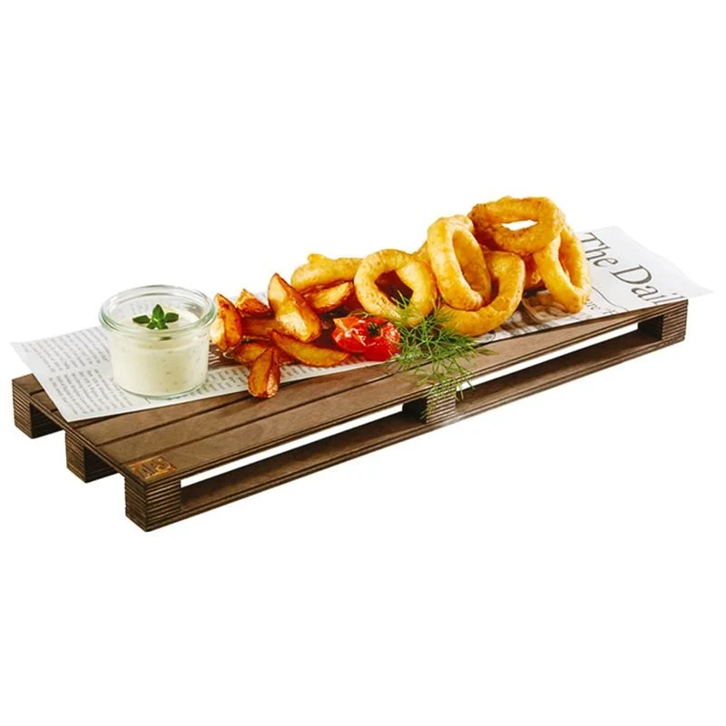 40x15 cm - Tableware Buffet & Display Mini Pedana Vassoio In Legno di Betulla