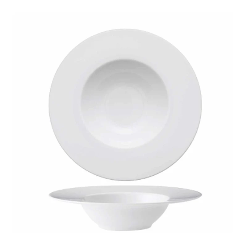 26 cm - Coup Piatto Pasta In Porcellana - Set 2 Pz