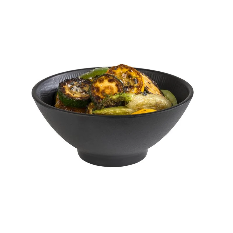 19 cm - Nero Coppa In Melamina - Set 6 Pz