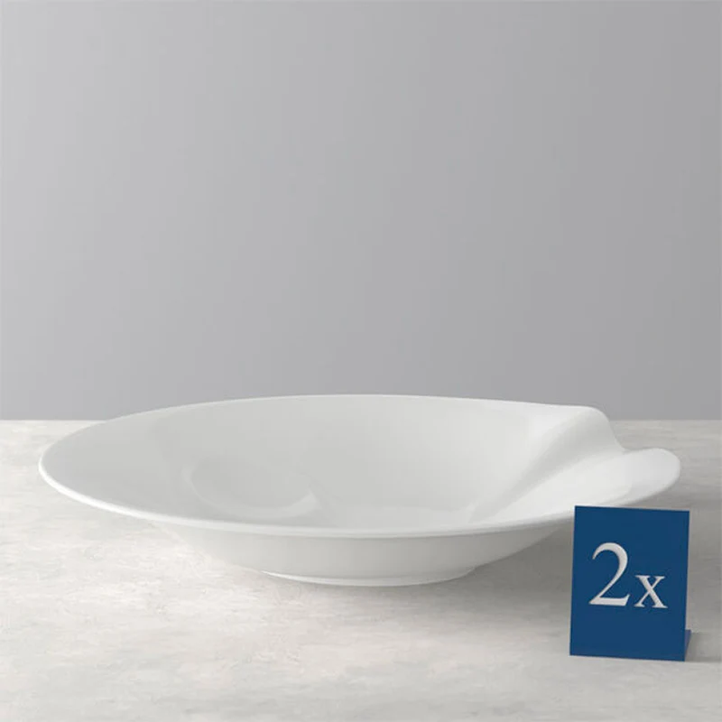 30.7 cm - Pasta Passion Piatto Pasta In Porcellana - Set 2 Pz