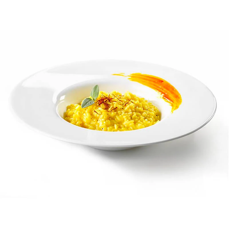 Grangusto Ronda Piatto Portata In Vetro Opale - Set 6 Pz