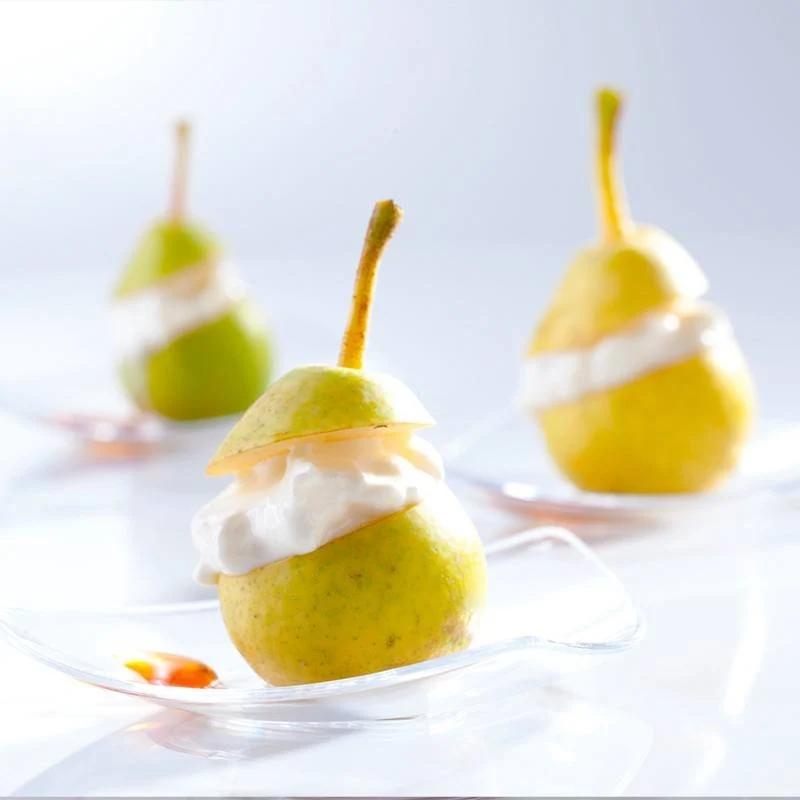 9 cm - Tableware, Buffet & Display Piattino Monoporzione In Polistirolo - Set 100 Pz