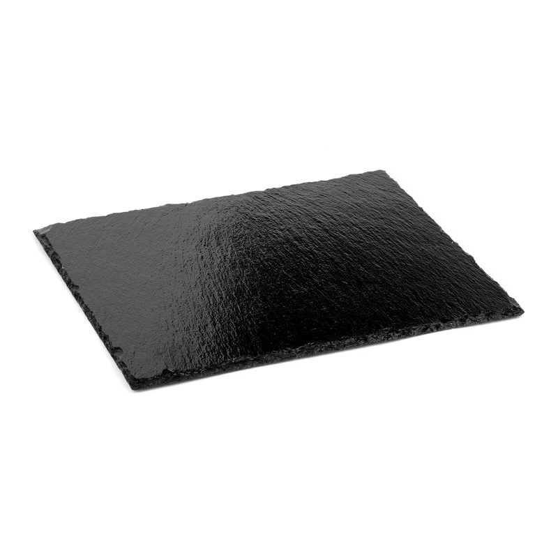 32.5x26.5 cm - Piatto Vassoio Rettangolare In Ardesia