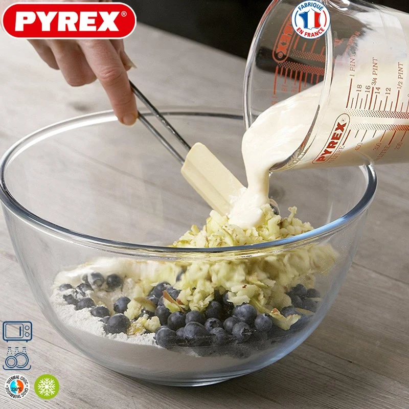 Classic Coppe Multiuso In Vetro Borosilicato - Set 3 Pz