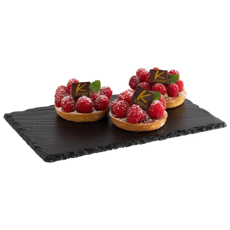 26.5x16.2 cm - PIatto Vassoio Rettangolare In Ardesia