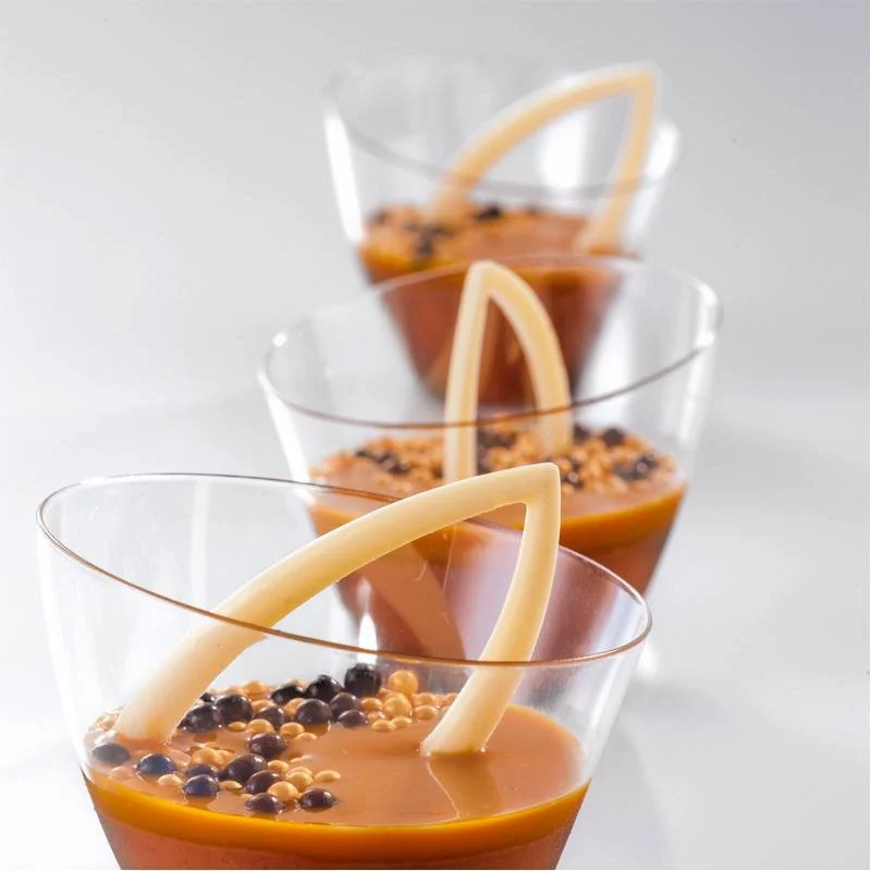 6.9x6.3 cm - Tableware, Buffet & Display Bicchierino Monoporzione In Polistirolo - Set 100 Pz