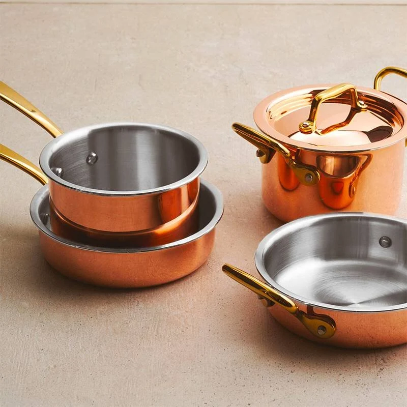 10 cm - Serie 15200 Tegamino In Acciaio Inox 18/10