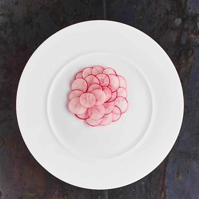25 cm - Florence Piatto Fondo In Porcellana - Set 4 Pz