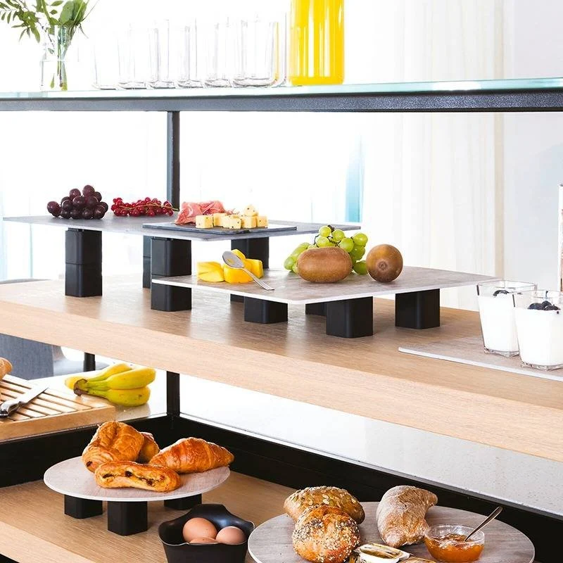 6x5 cm - Serving Trays Supporto Vassoio In Poliestere