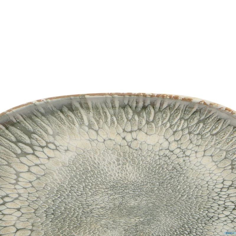 33 cm - Dust PIatto Vassoio Ovale In Stoneware - Set 4 Pz