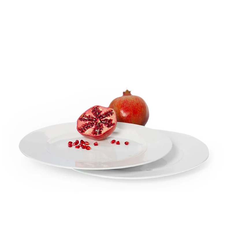 22 cm - Royal Piatto Frutta Dessert In Porcellana