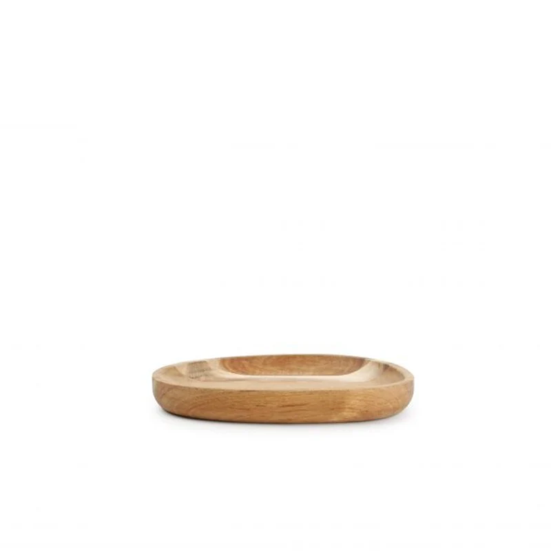 16x13 cm - Vassoio Triangolare In Legno