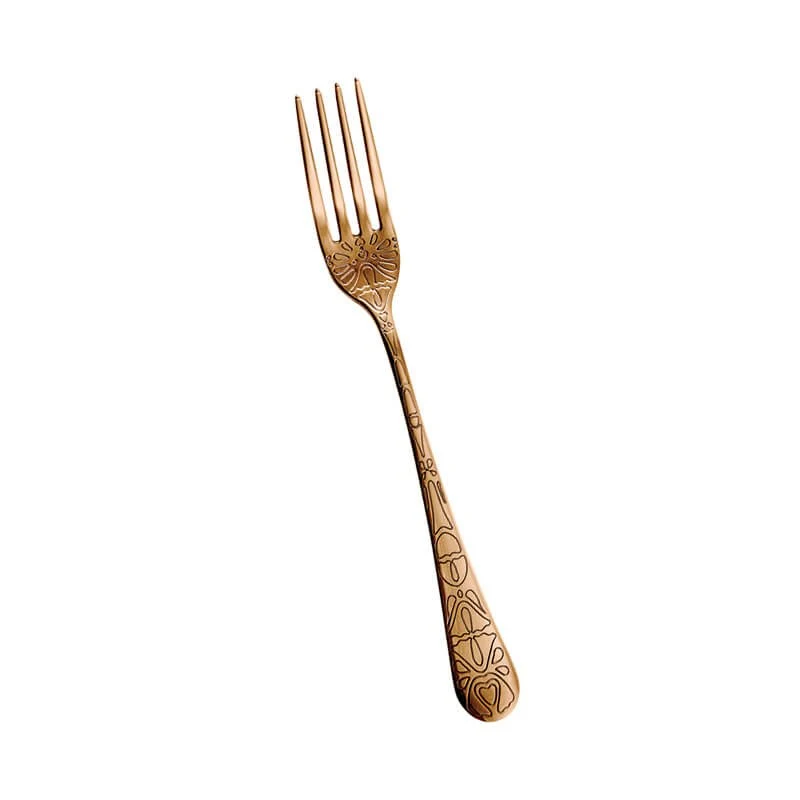 Tattoo Forchetta Tavola In Acciaio Inox - Set 12 Pz