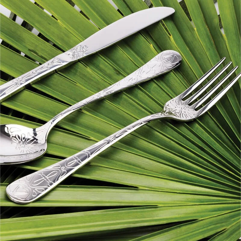 Tattoo Forchetta Tavola In Acciaio Inox - Set 12 Pz