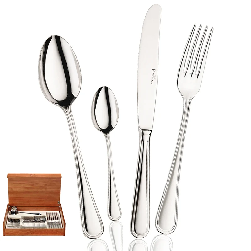 Sirio Servizio Posate In Acciaio Inox - Set 49 Pz