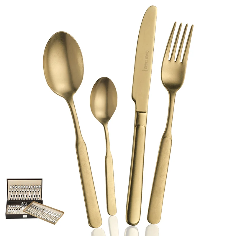 Casali Servizio Posate In Acciaio Inox - Set 75 Pz