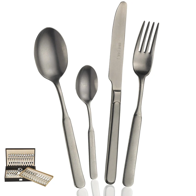 Casali Servizio Posate In Acciaio Inox - Set 75 Pz