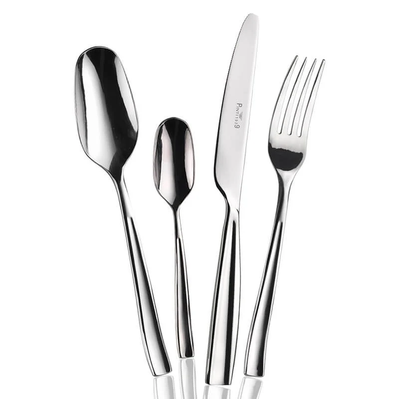Infinito Servizio Posate In Acciaio Inox Forgiato - Set 24 Pz