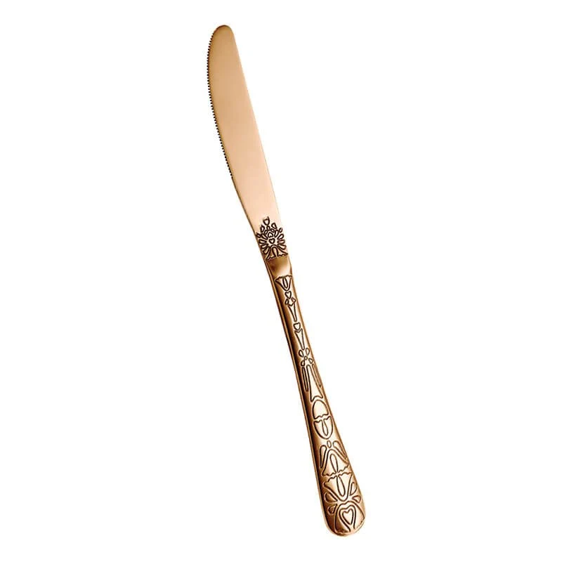 Tattoo Coltello Tavola In Acciaio Inox - Set 12 Pz