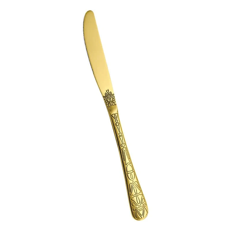 Tattoo Coltello Tavola In Acciaio Inox - Set 12 Pz