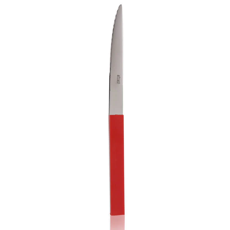 New Line Coltello Bistecca In Acciaio Inox - Set 12 Pz