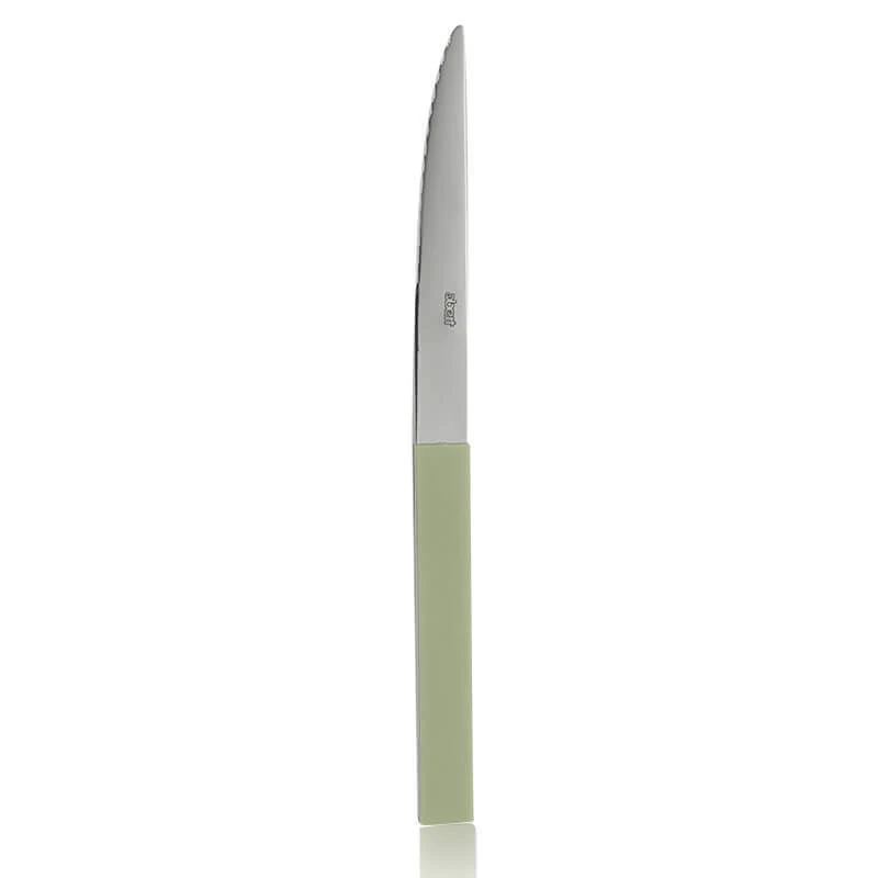 New Line Coltello Bistecca In Acciaio Inox - Set 12 Pz