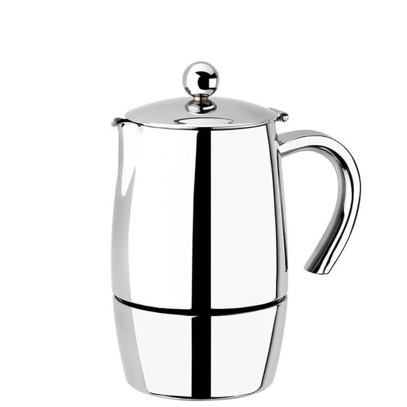 Magna Caffettiera Moka In Acciaio Inox