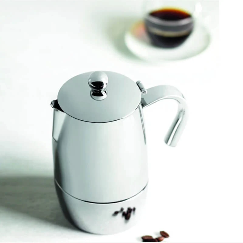 Magna Caffettiera Moka In Acciaio Inox