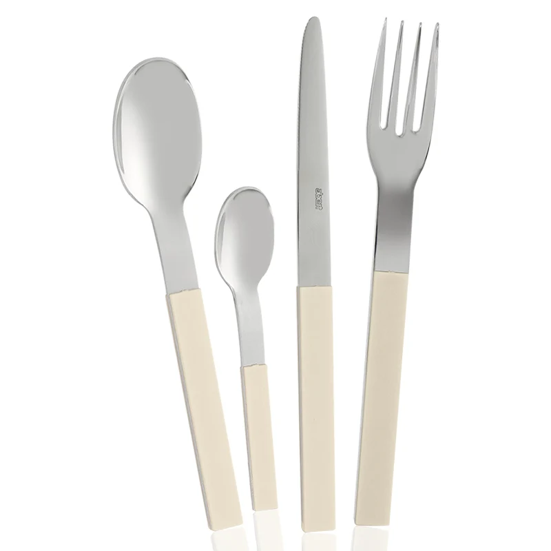 New Line Servizio Posate In Acciaio Inox - Set 24 Pz
