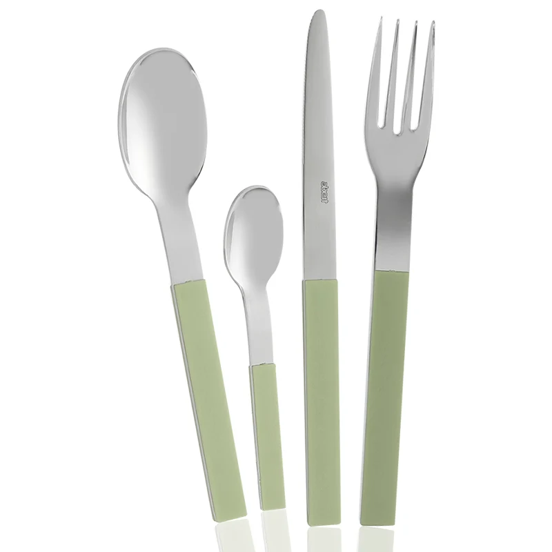 New Line Servizio Posate In Acciaio Inox - Set 24 Pz