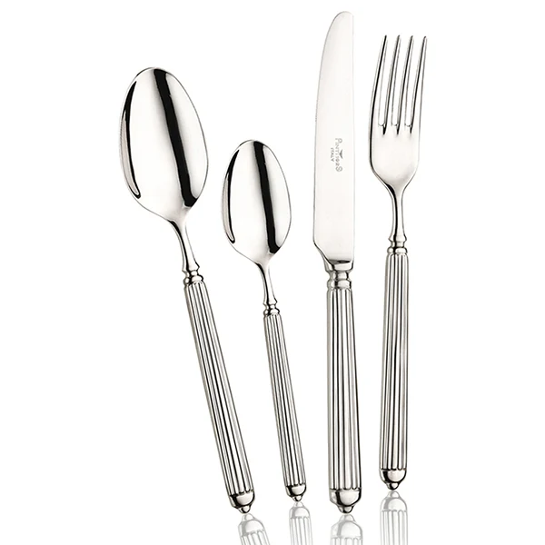 Ellade Servizio Posate In Acciaio Inox Forgiato - Set 24 Pz