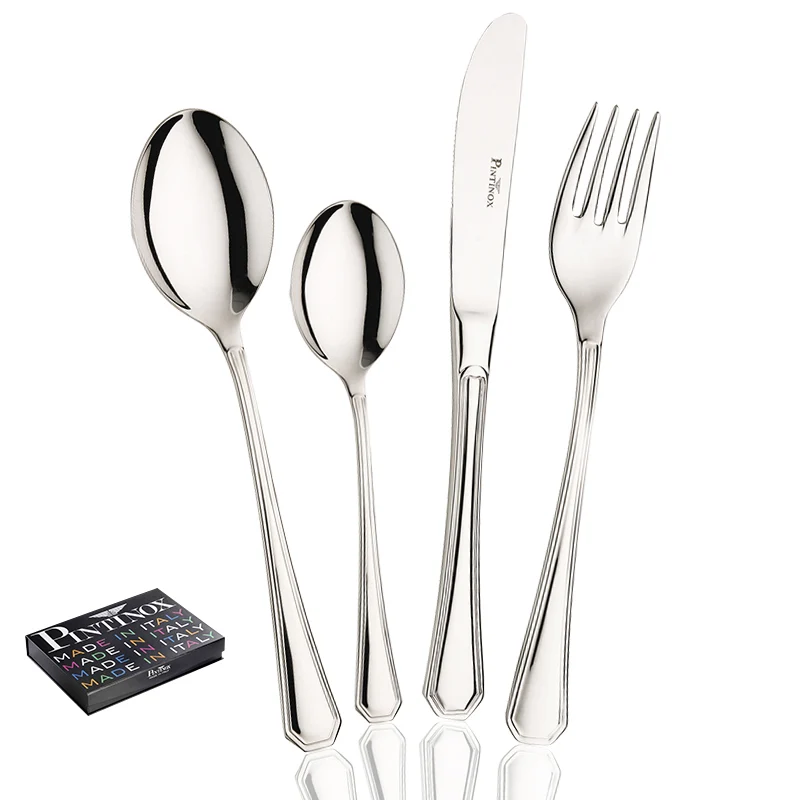 America Servizio Posate In Acciaio Inox - Set 49 Pz