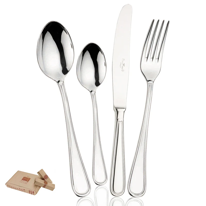 Byron Servizio Posate In Acciaio Inox - Set 75 Pz