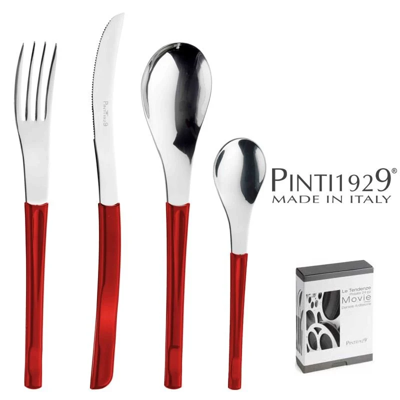 Movie Servizio Posate In Acciaio Inox - Set 24 Pz