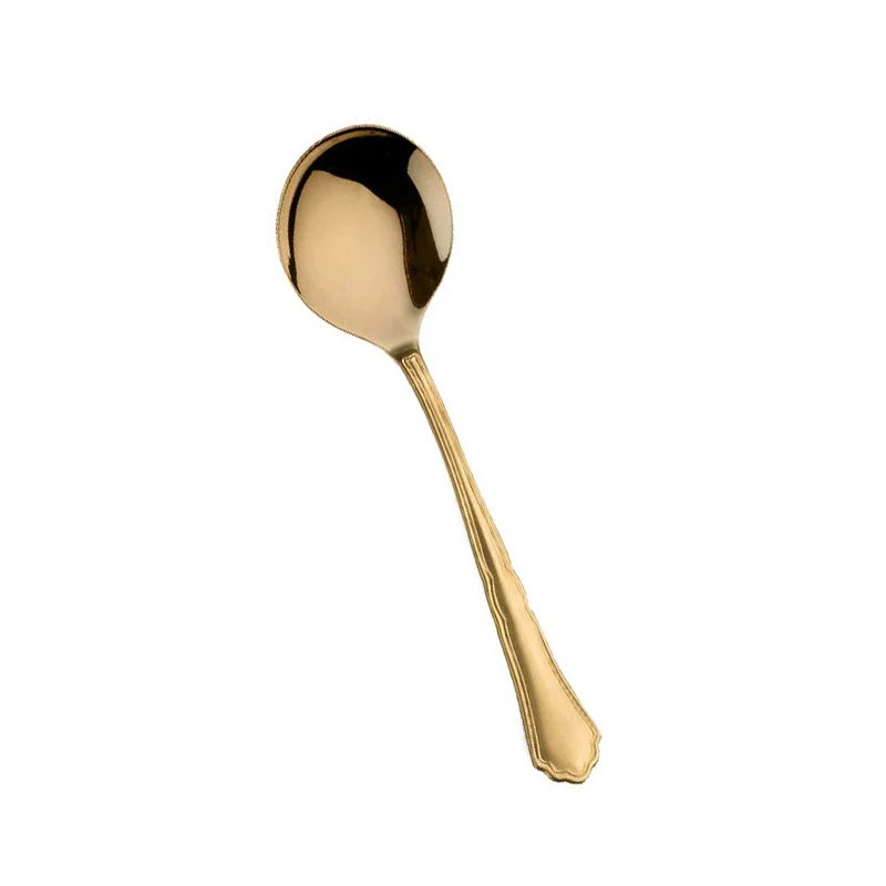 Settecento Cucchiaio Brodo In Acciaio Inox - Set 12 Pz
