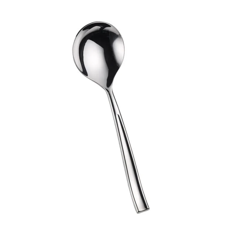 Infinito Cucchiaio Brodo In Acciaio Inox Forgiato - Set 12 Pz