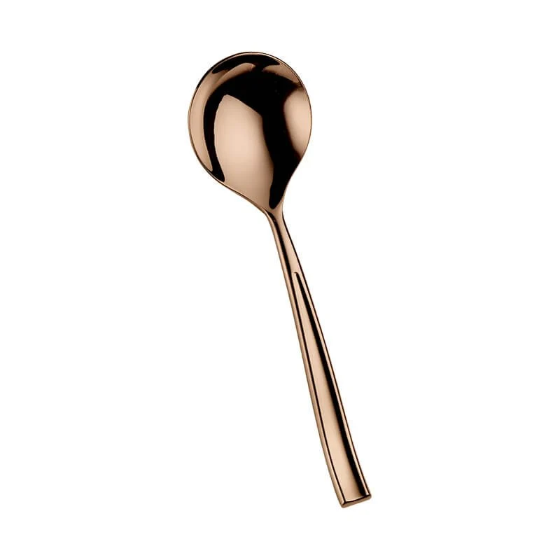 Infinito Cucchiaio Brodo In Acciaio Inox Forgiato - Set 12 Pz