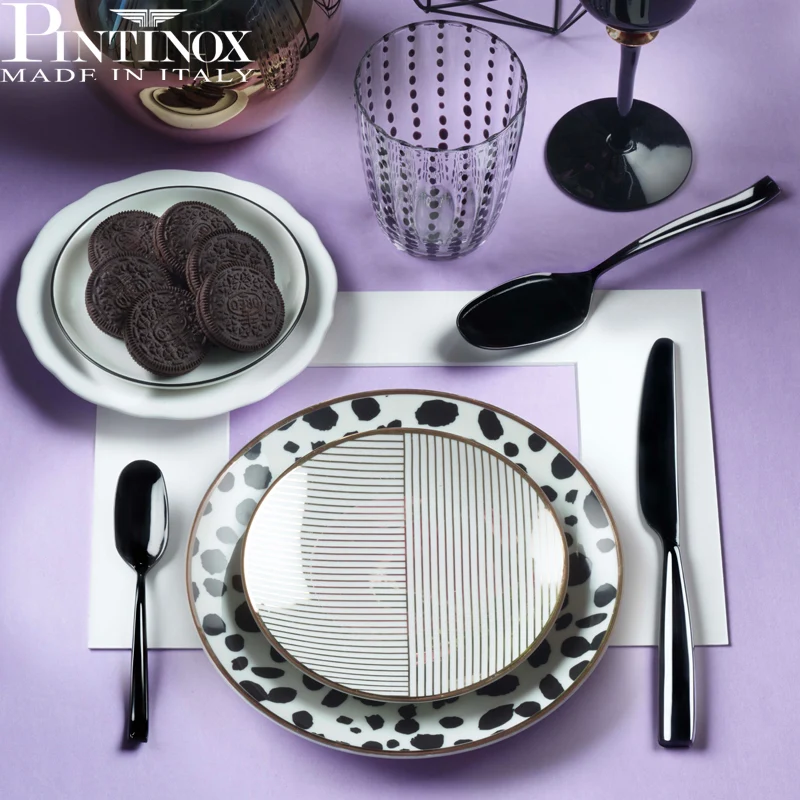 Infinito Cucchiaio Brodo In Acciaio Inox Forgiato - Set 12 Pz