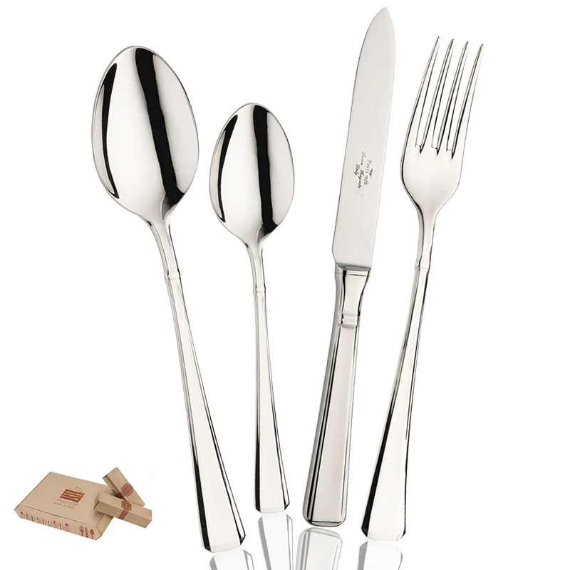 Leonardo Servizio Posate In Acciaio Inox - Set 75 Pz