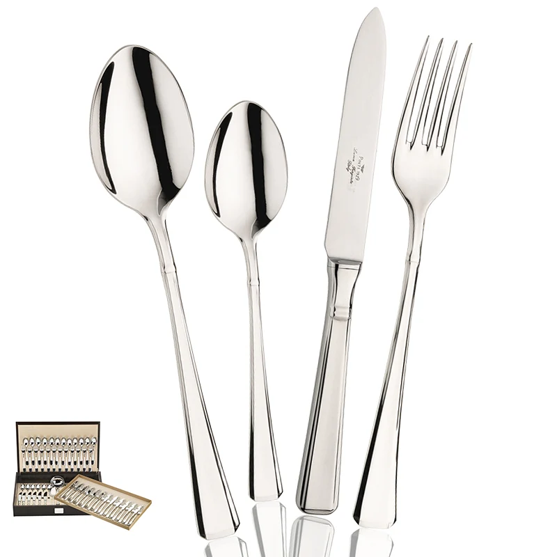 Leonardo Servizio Posate In Acciaio Inox - Set 75 Pz
