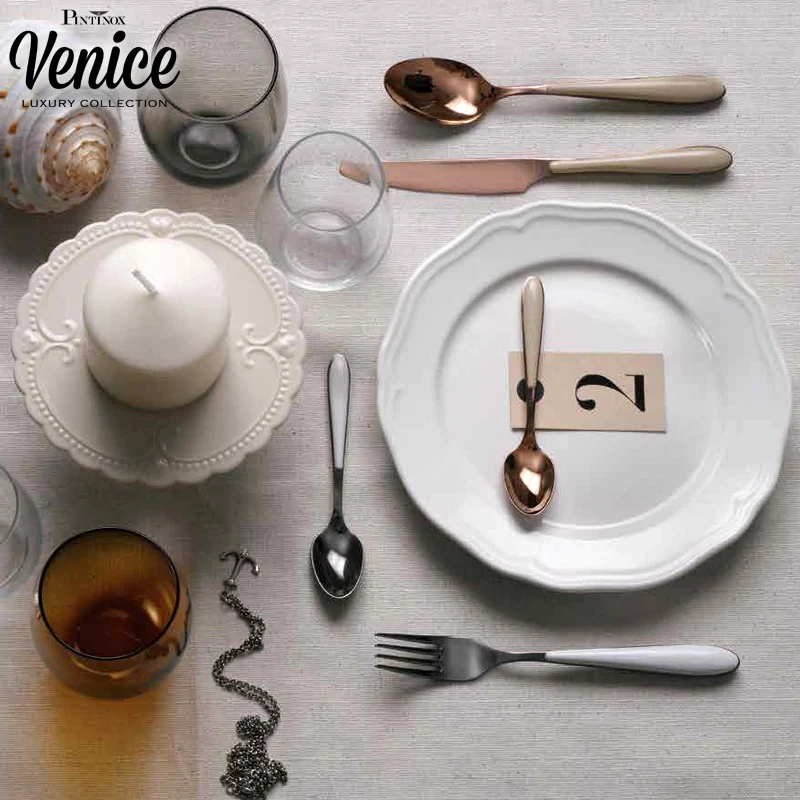 Venice Servizio Posate In Acciaio Inox - Set 16 Pz