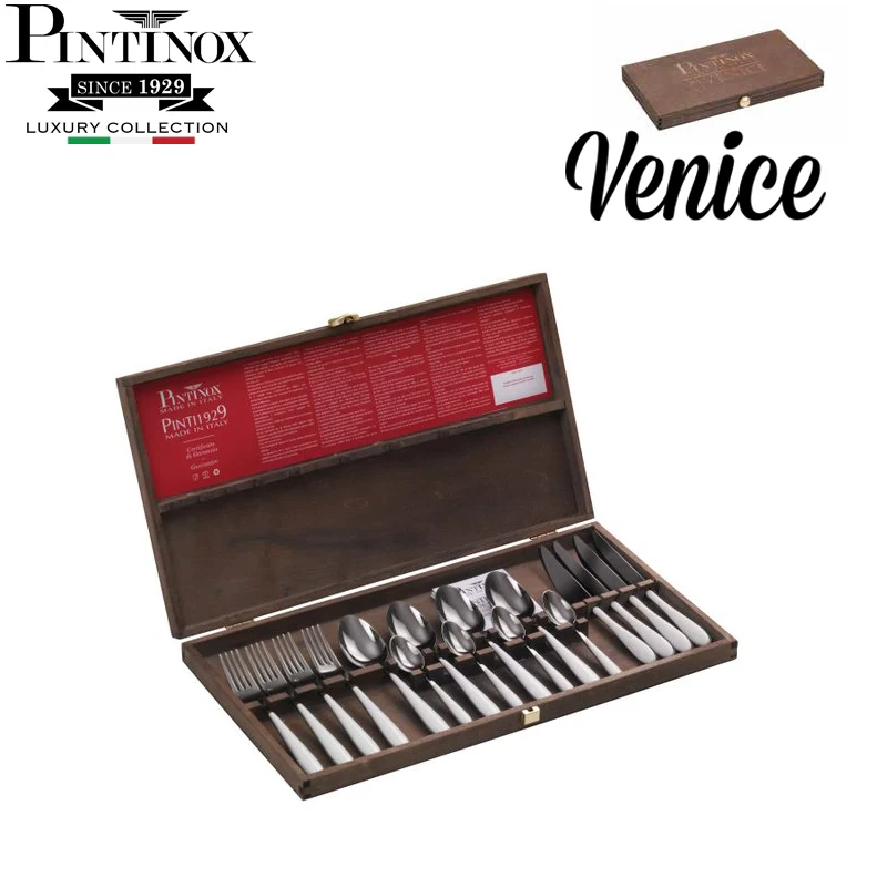 Venice Servizio Posate In Acciaio Inox - Set 16 Pz