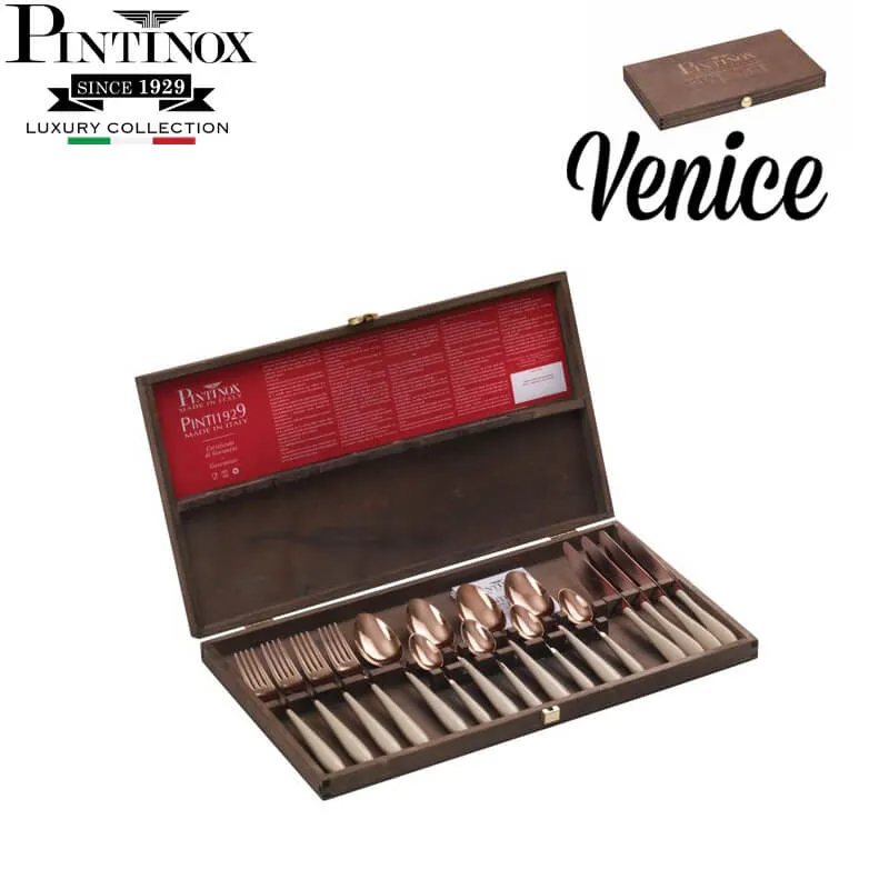 Venice Servizio Posate In Acciaio Inox - Set 16 Pz