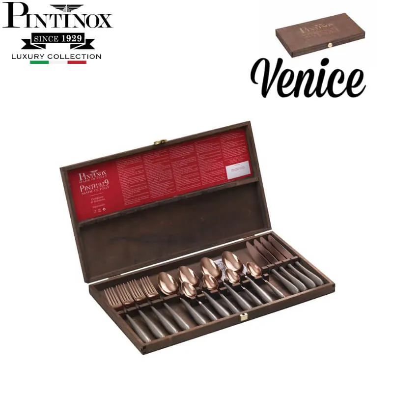 Venice Servizio Posate In Acciaio Inox - Set 16 Pz