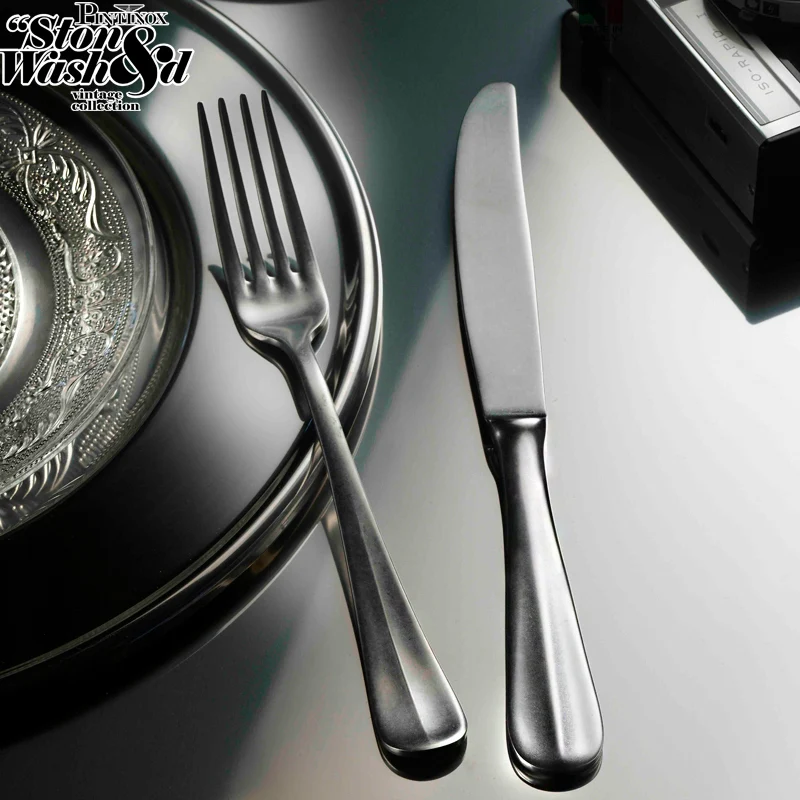 Baguette Servizio Posate In Acciaio Inox - Set 75 Pz