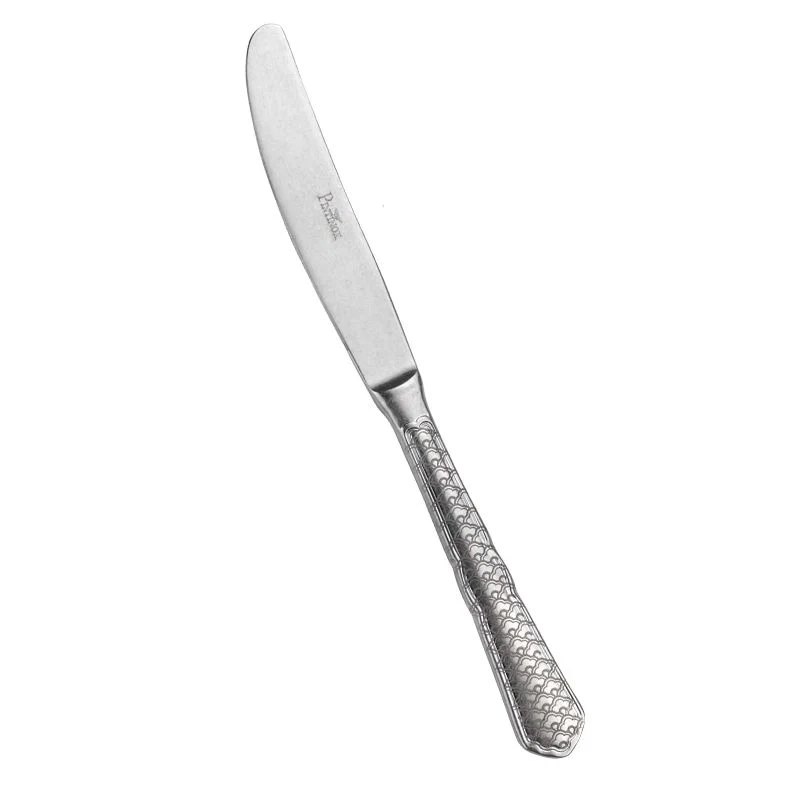 Settecento Coltello Tavola In Acciaio Inox - Set 12 Pz