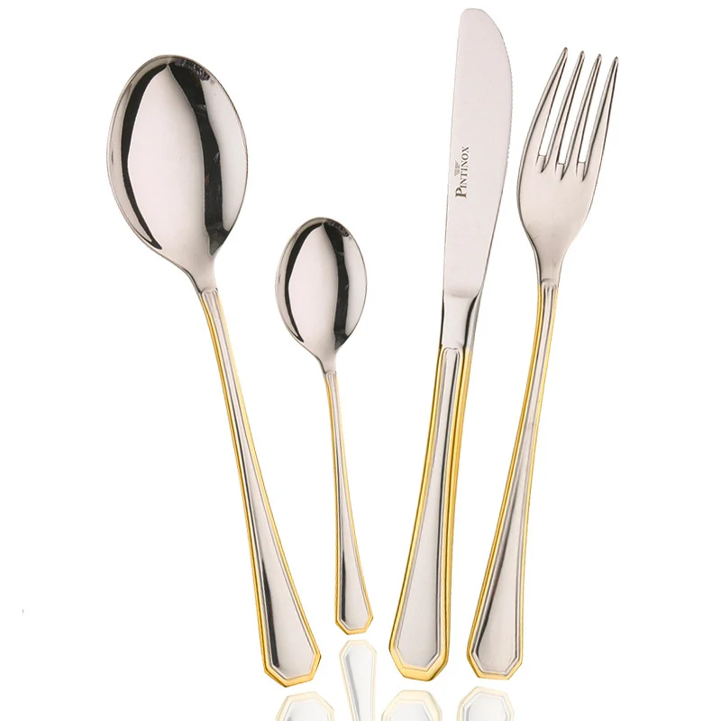 America Servizio Posate In Acciaio Inox - Set 24 Pz